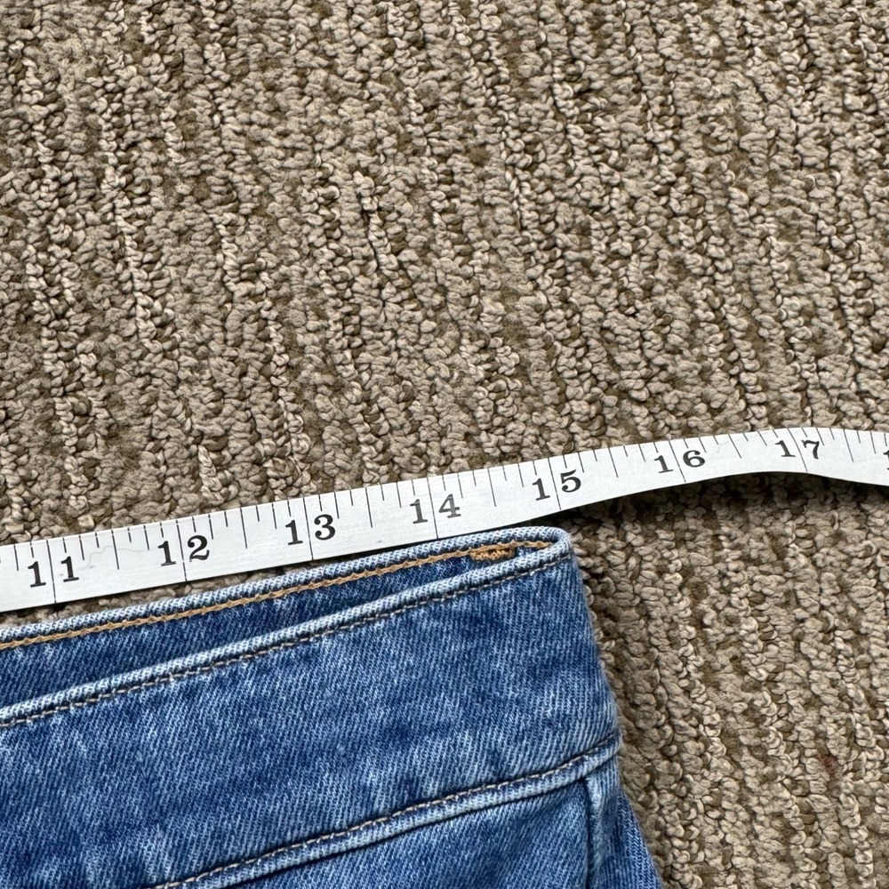 Veronica Beard Grant Wide Leg Crop High Rise Jeans Globetrotter Moon 29 - Picture 2 of 8